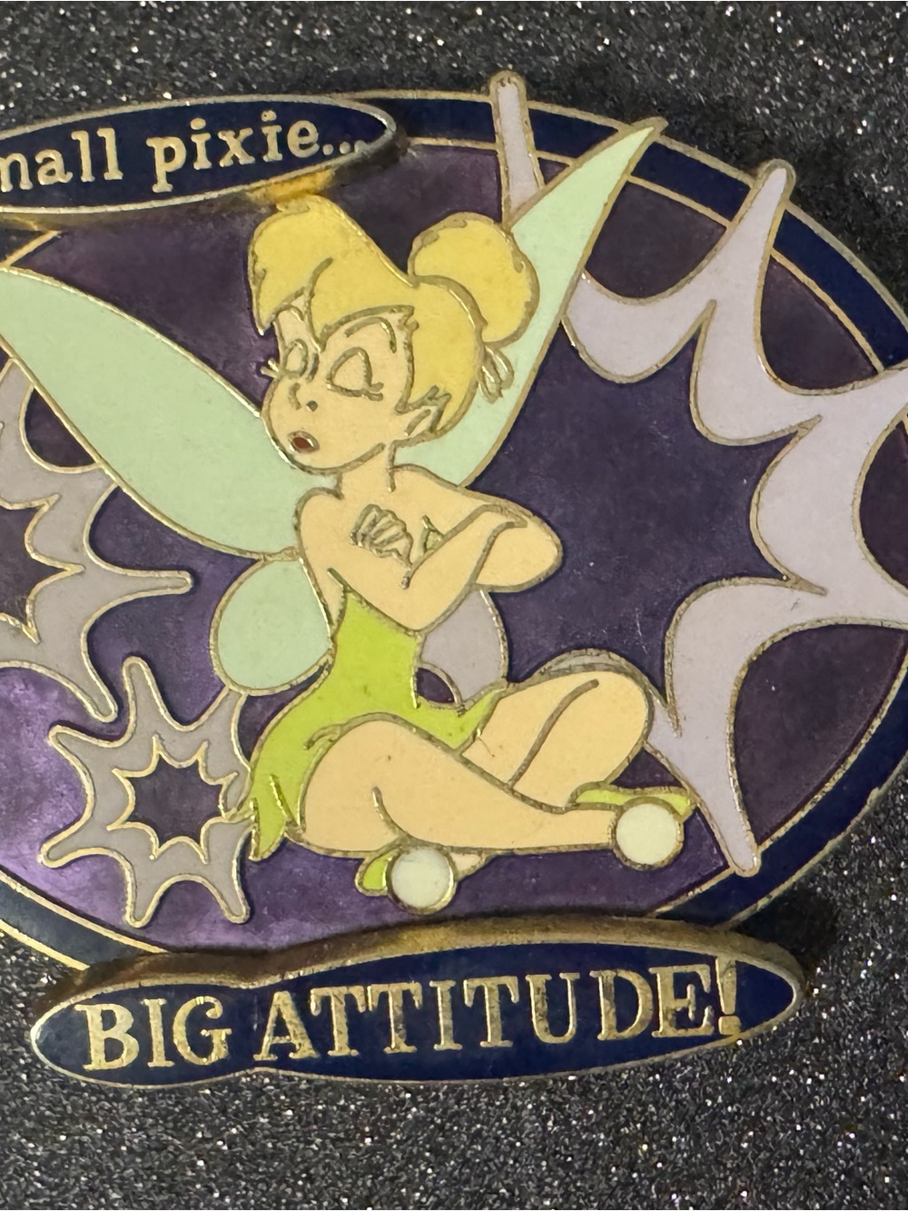 Disney Gold-Toned Collector Pin Backing